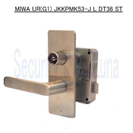 マンションタイプ　美和高級　キーシリンダーセット MIWA 美和ロック URJKKPMK53-J （サムターン付シリンダー面付