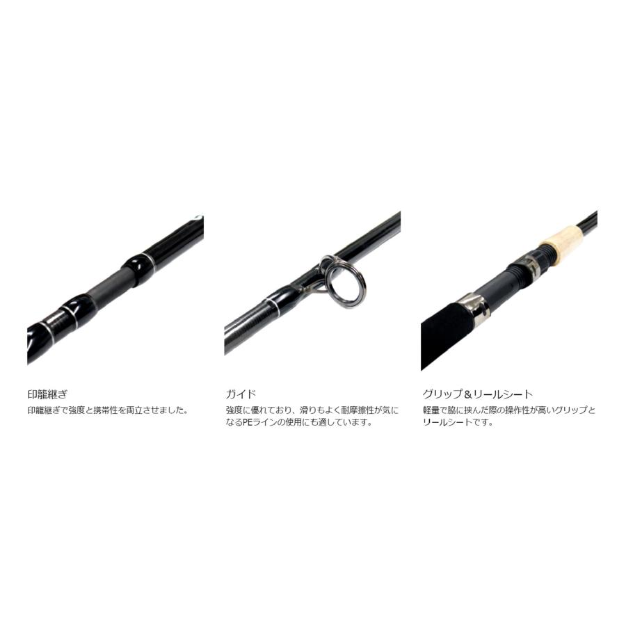 送料無料】ルナヒサノ Cas Lead キャスリード 3ピースロッド