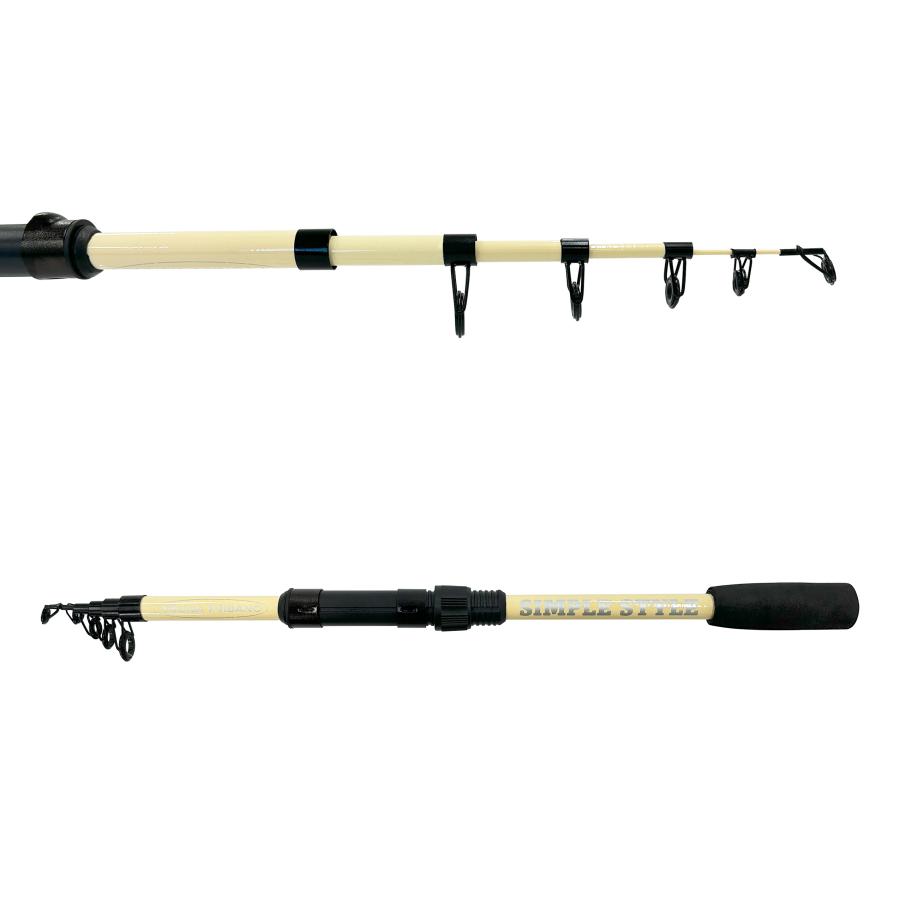 送料無料】TRH 万能コンパクトセット 165 糸付きリール 振出し竿