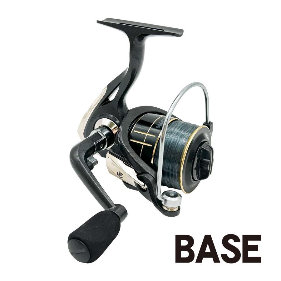 送料無料】ルナヒサノ BASE 1000/2000/3000/4000 スピニングリール 糸