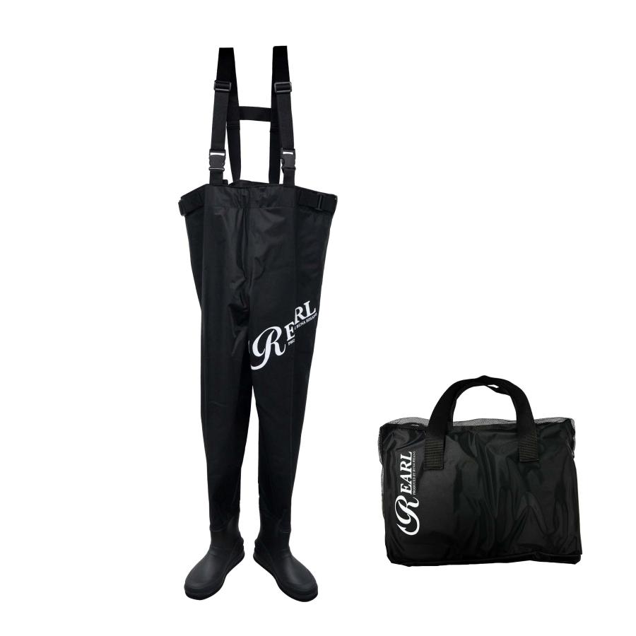 期間限定特別価格 ルナヒサノ 防水 ウェーダー ブラック 胴長 魚釣り