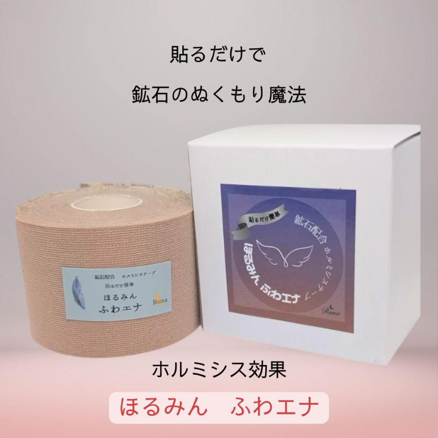 ほるみん ふわエナ｜貼るだけ温感 鉱石テープ（ホルミシス効果） | 
