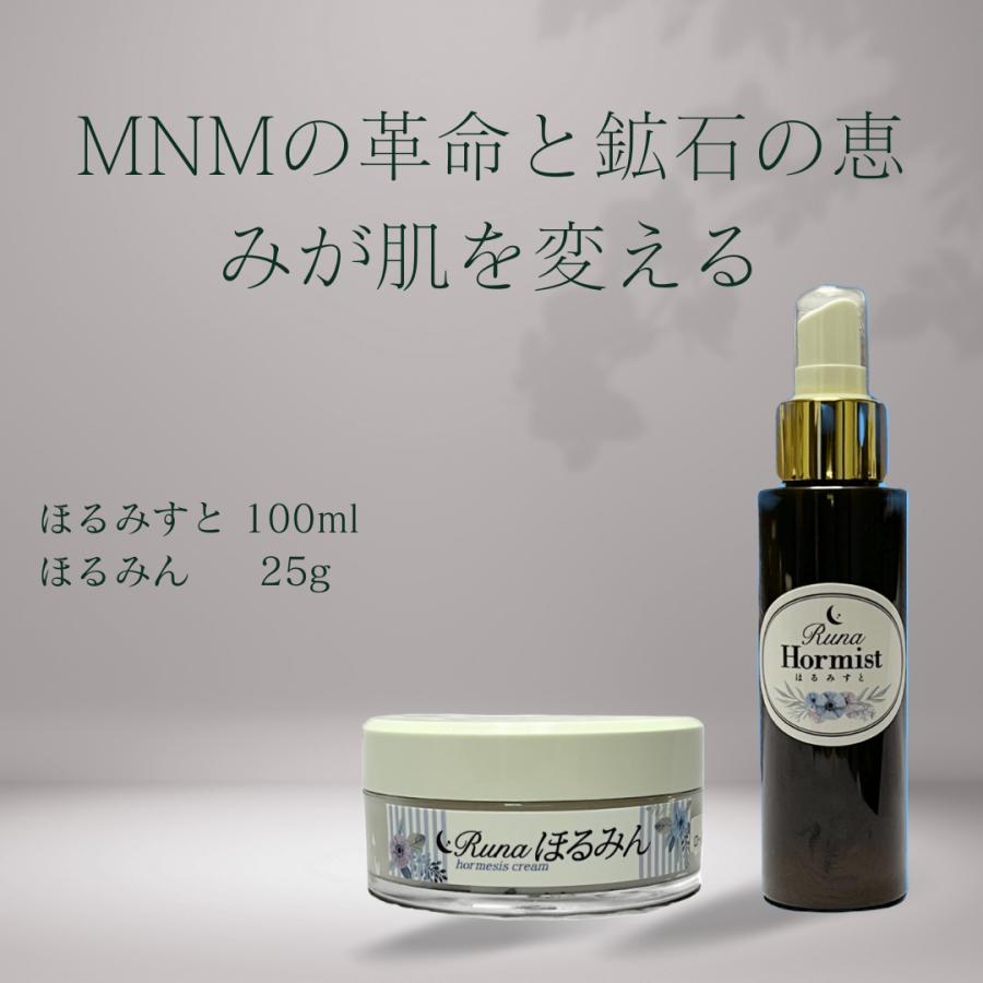 鉱石とＮＭＮのコラボ Runa ほるみん 25ｇとＮＭＮ配合 ほるみすと   アロマ デトックス リンパ 美肌  岩盤浴 | 