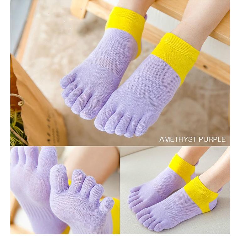 ランニング　5本指カラーソックス　通気性　メッシュ　　靴下　　スポーツウェア レディース スニーカーソックス　ランニングウェア くるぶし |  | 12