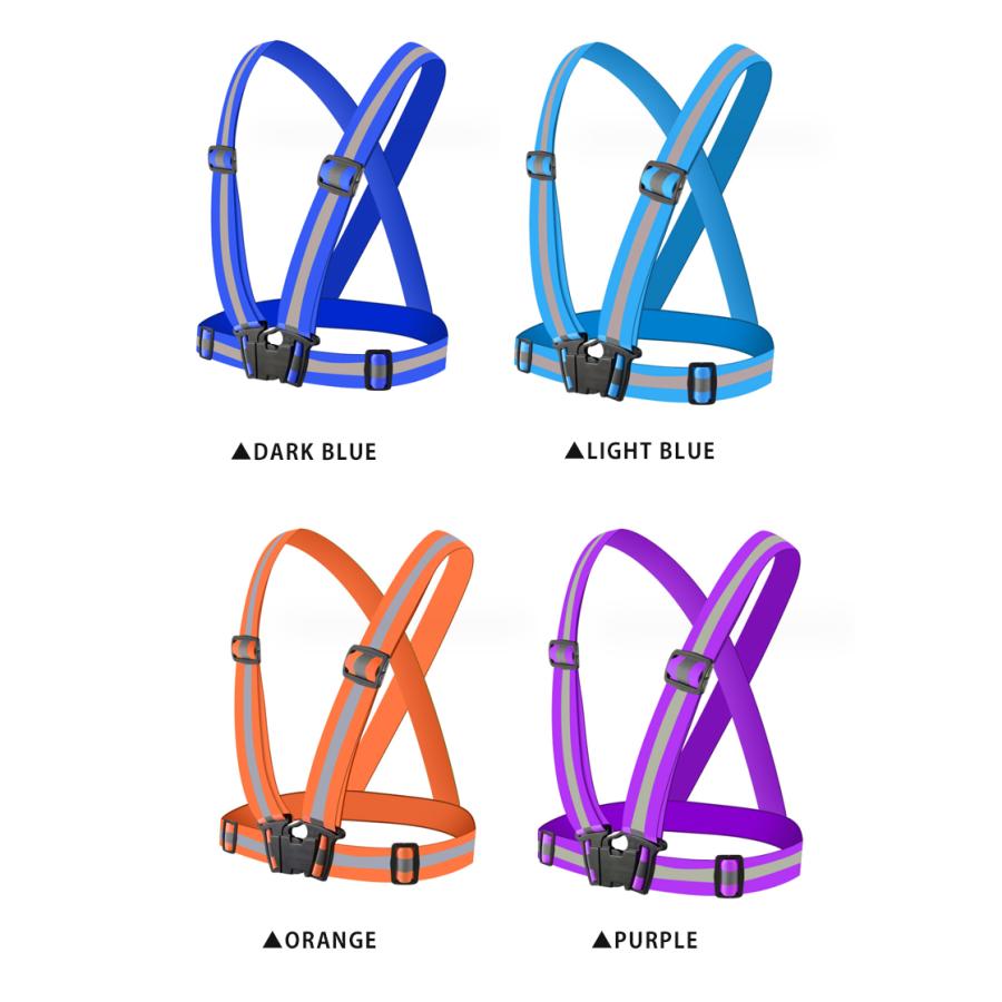 2023 ランニング ベスト　高弾力 反射ベルト　全11色　ブラック　イエロー　反射ベスト　夜間　作業服　作業着 ジョギング　スポーツ　安全ベスト　自転車　ブル |  | 17