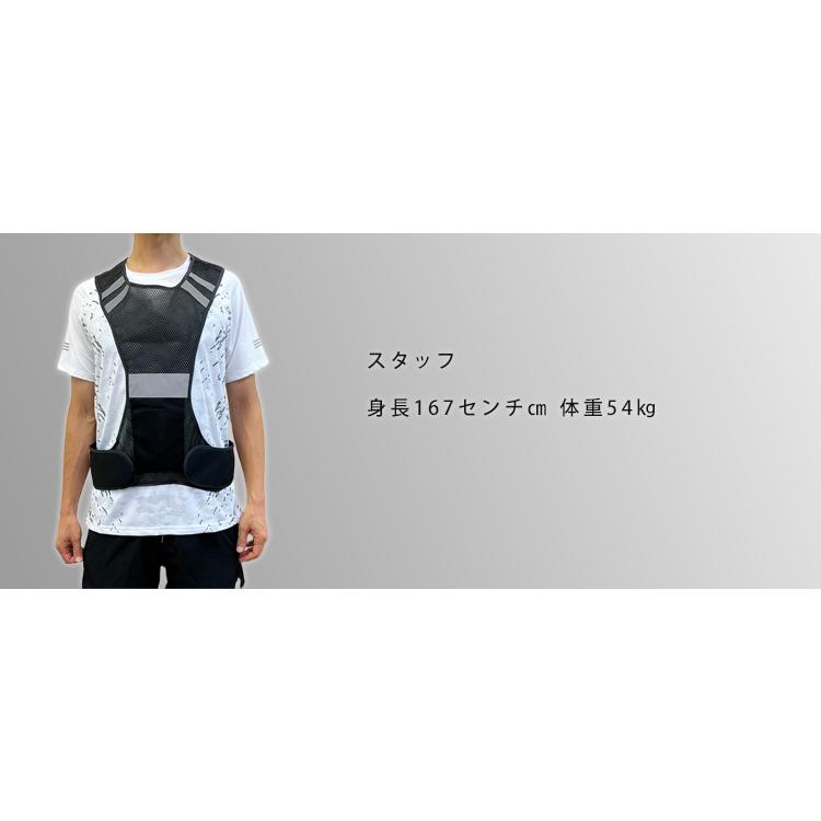 ナイトランニング ベスト メッシュデザイン メンズ レディース 反射 夜間 作業服 作業着 ジョギング スポーツ 安全ベスト 自転車 リフレクター ブルベ |  | 14