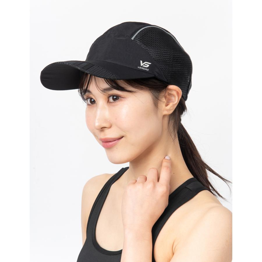 VERDAS ランニングキャップ  深め  UPF50   エポック正規品　UVカット スポーツ  メッシュ　ジョギング   日よけ 防水 反射材　帽子　レディース　メンズ |  | 14