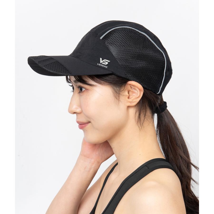 VERDAS ランニングキャップ  深め  UPF50   エポック正規品　UVカット スポーツ  メッシュ　ジョギング   日よけ 防水 反射材　帽子　レディース　メンズ |  | 15