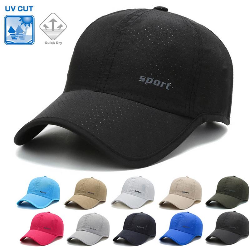 フルメッシュ ランニング　ジョギング 日よけ ランニングキャップ深め　スポーツキャップ　脱げにくい　飛ばない　帽子　速乾　通気性 メンズ　レディース | 