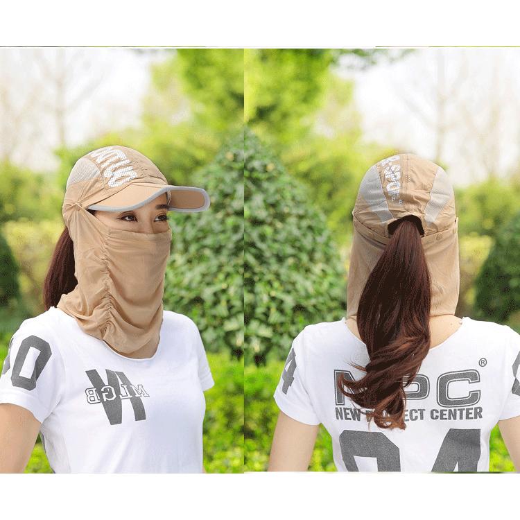 ランニングキャップ フェイスカバー フェイスガード付き　ジョギング 帽子　アウトドア　メッシュ　日よけ　レディース キャップ　スポーツ |  | 14