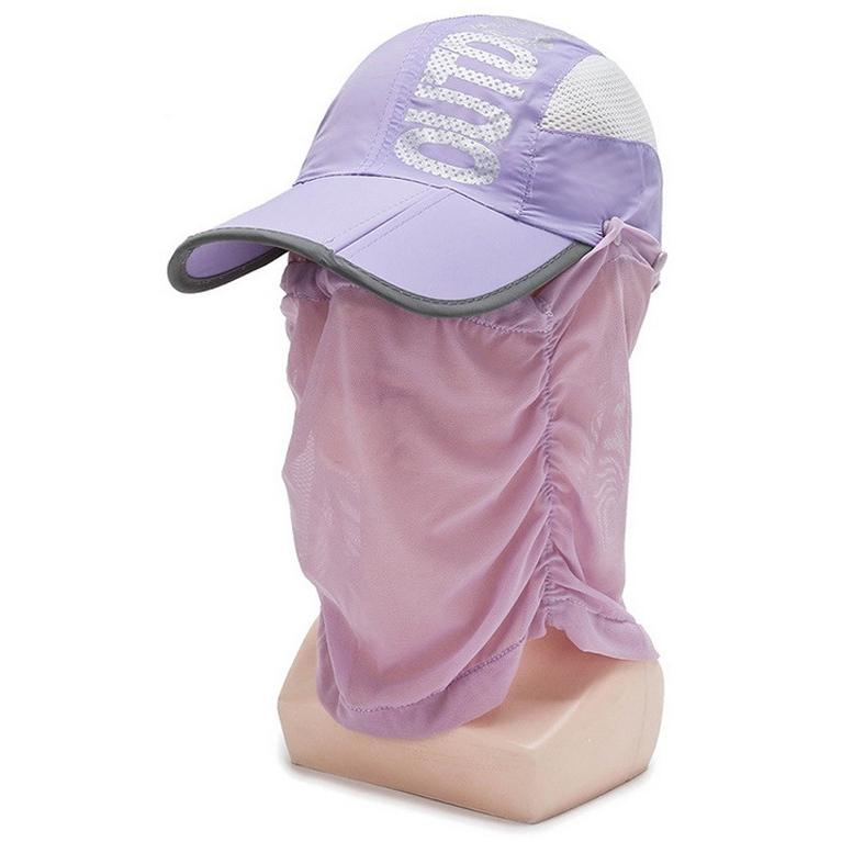 ランニングキャップ フェイスカバー フェイスガード付き　ジョギング 帽子　アウトドア　メッシュ　日よけ　レディース キャップ　スポーツ |  | 03