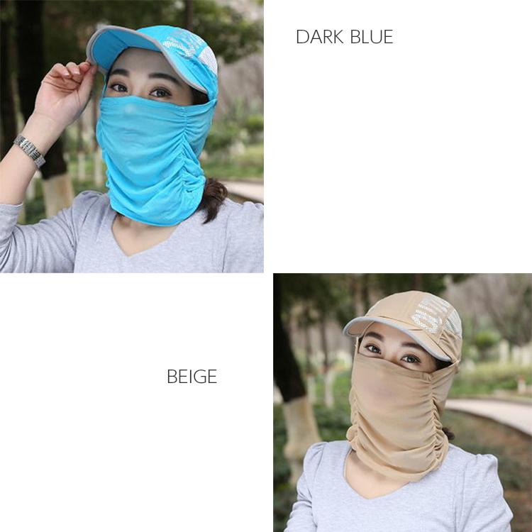 ランニングキャップ フェイスカバー フェイスガード付き　ジョギング 帽子　アウトドア　メッシュ　日よけ　レディース キャップ　スポーツ |  | 09