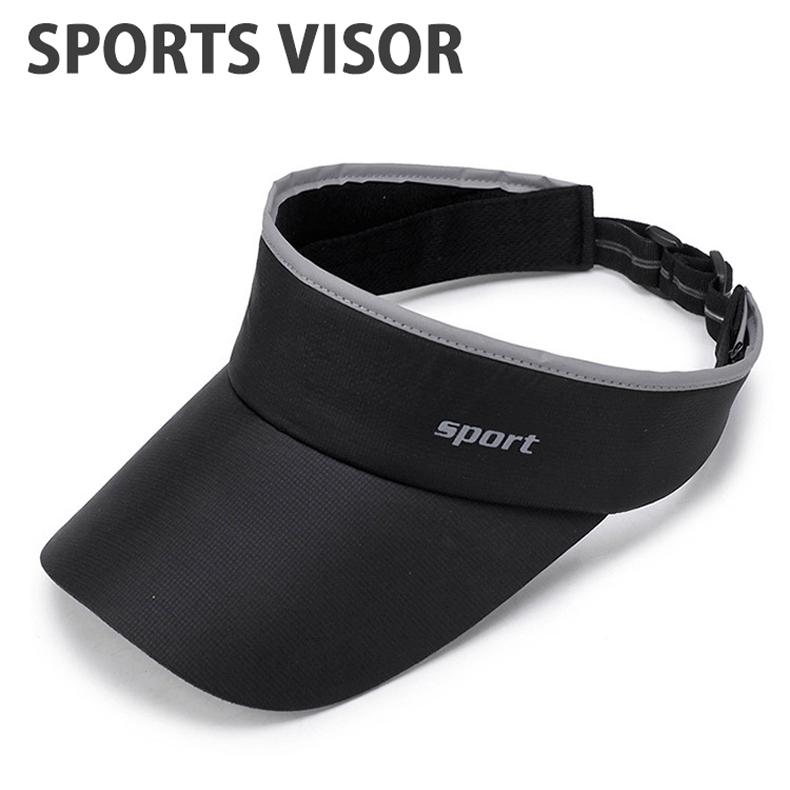 スポーツバイザー　メッシュ　日よけ　反射材　ランニング　ジョギング キャップ　アウトドア　観戦 サンバイザー　帽子　速乾　通気性 メンズ　レディース |  | 03