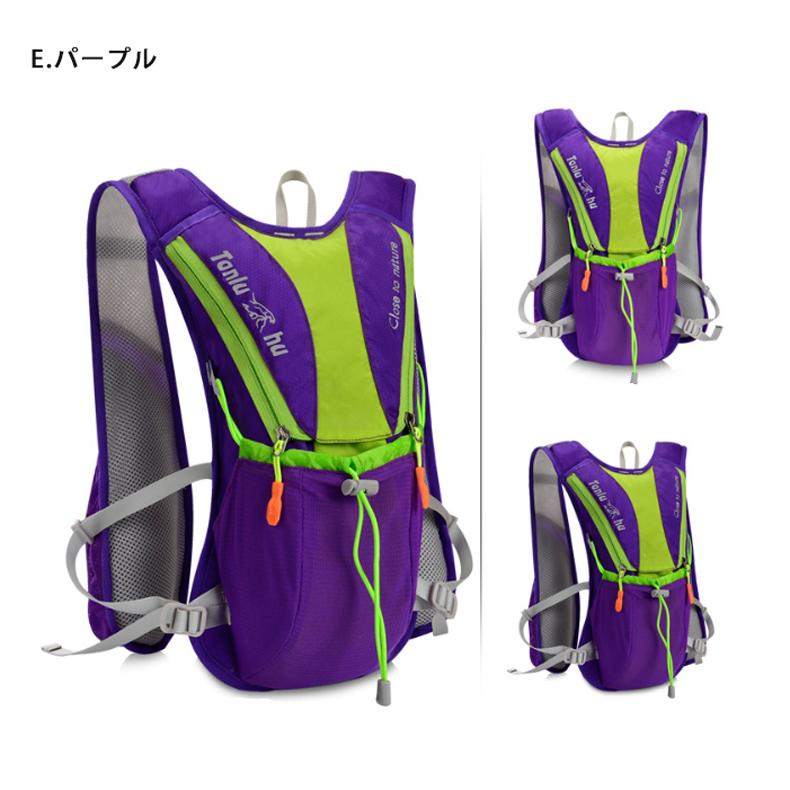 バックパック　ランニング マラソン　ランニング　給水 ボトルケース リュック　メンズ　レディース　軽量タイプ　リフレクター　防水　速乾　通気性　防臭 |  | 16