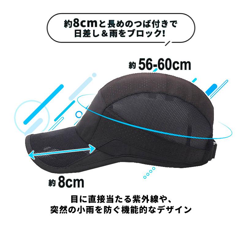 OVERALL MESH　ランニングキャップ メッシュ　日よけ　スポーツキャップ　メッシュ 帽子　速乾　通気性 メンズ　レディース |  | 06