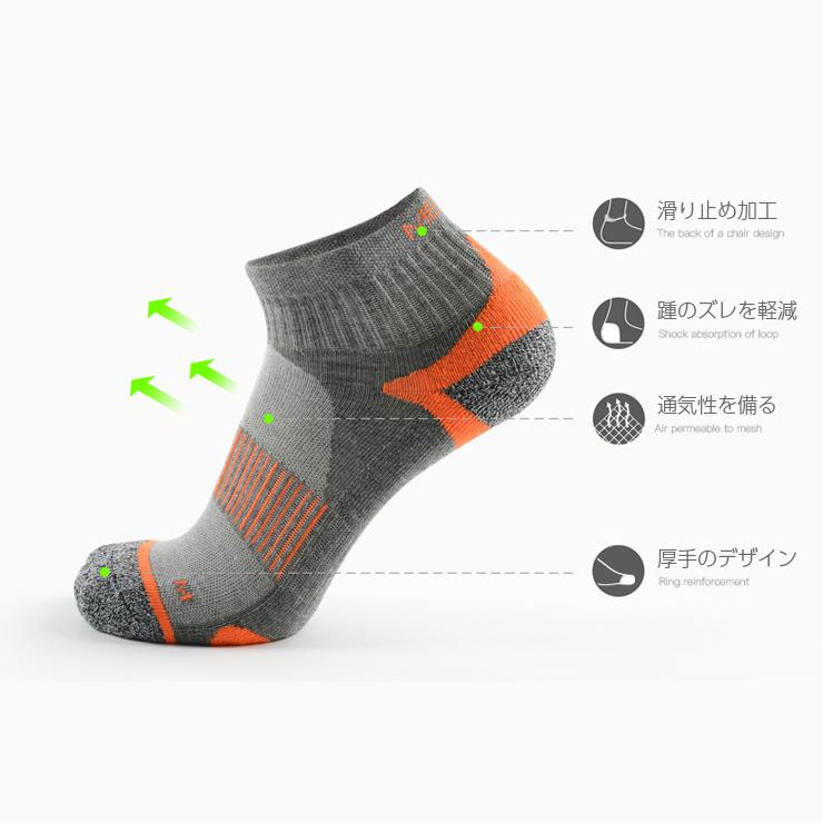 3足セット　ランニング　ソックス リブ編み　靴下 　ランニングウェア　メンズ レディース　スポーツ 靴下 マラソン　ウォーキング　陸上 |  | 05