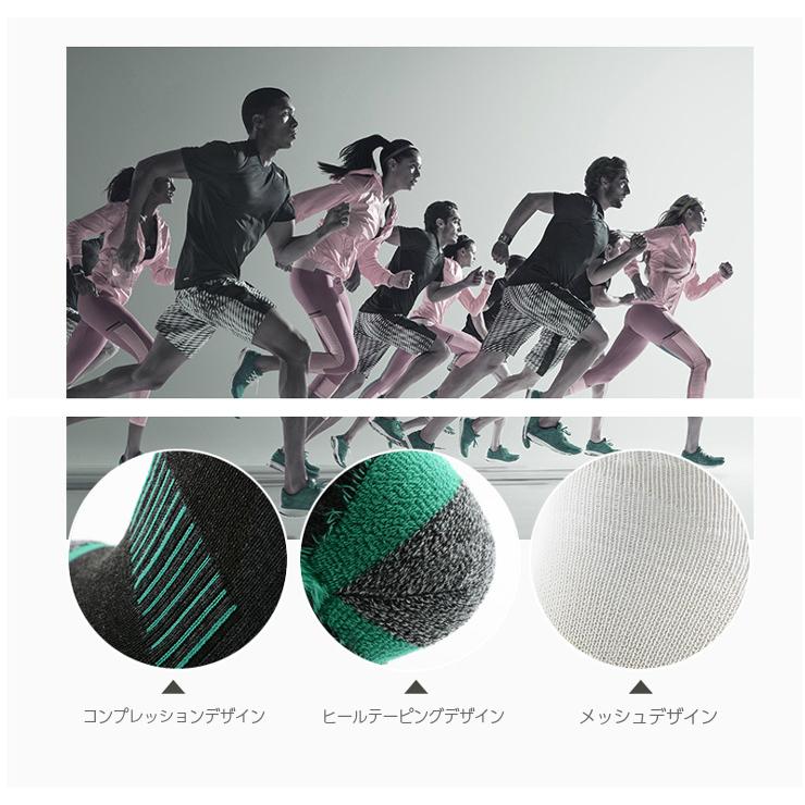3足セット　ランニング　ソックス リブ編み　靴下 　ランニングウェア　メンズ レディース　スポーツ 靴下 マラソン　ウォーキング　陸上 |  | 08