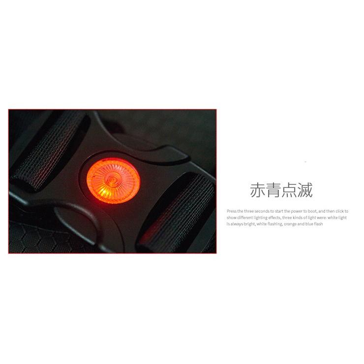 送料無料　8L バックパック　ランニング マラソン　リュック　LEDライト付き　充電USBケーブル付き　夜間　メンズ　レディース　軽量タイプ　防水　速乾　通気性 |  | 11