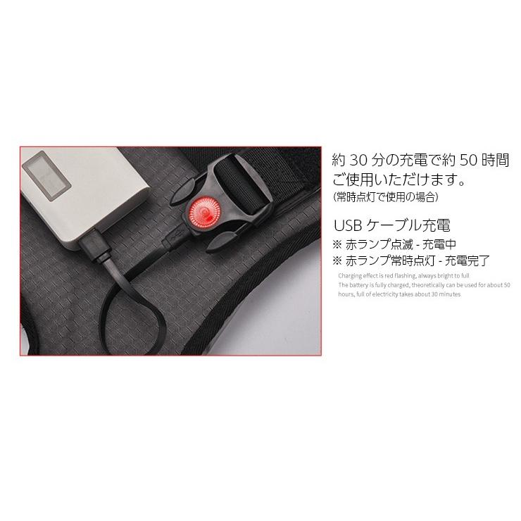 送料無料　8L バックパック　ランニング マラソン　リュック　LEDライト付き　充電USBケーブル付き　夜間　メンズ　レディース　軽量タイプ　防水　速乾　通気性 |  | 19
