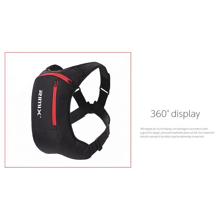 送料無料　8L バックパック　ランニング マラソン　リュック　LEDライト付き　充電USBケーブル付き　夜間　メンズ　レディース　軽量タイプ　防水　速乾　通気性 |  | 07