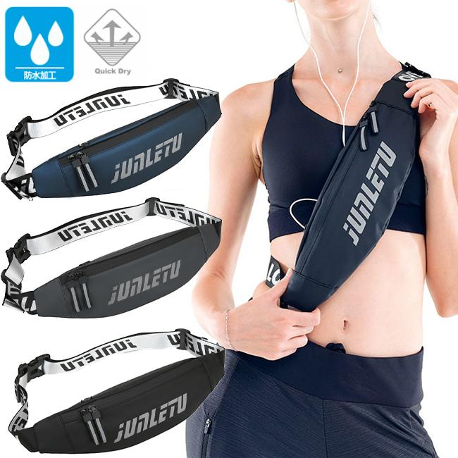 Junletu ショルダーバック ウエストバック ショルダーポーチ メンズ レディース ウエストポーチ スポーツ アウトドア フェス 防水 A18 58 Run Com ランニング用品専門店 通販 Yahoo ショッピング