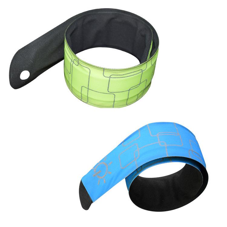 【2本セット】ランニング   反射材ライン ワンタッチ 点灯 光る LEDアームライト アームバンド 夜間 リストバンド　マラソン　陸上 |  | 04