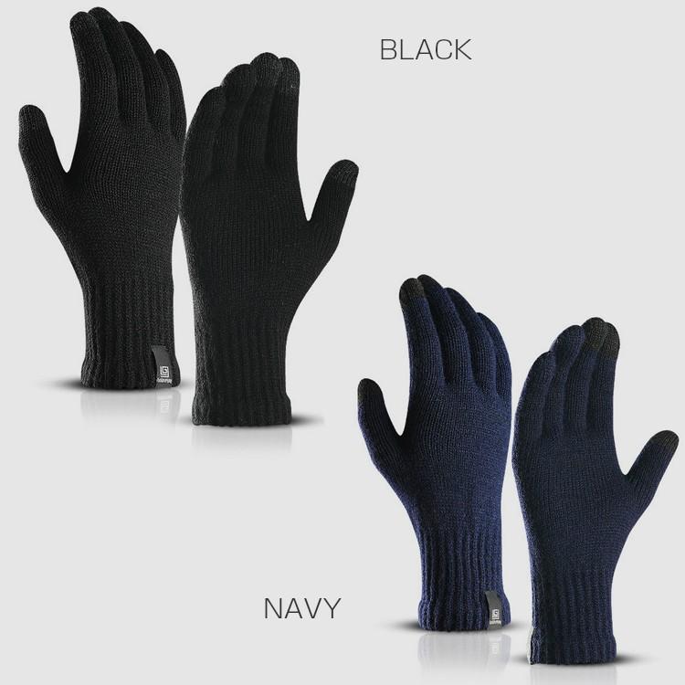 シンプルロゴ　スマホ タッチパネル対応 ランニング　ウオーキング　スポーツ　アウトドア　グローブ　防風　保温　速乾  メンズ　レディース　軽量　手袋　防寒 |  | 02