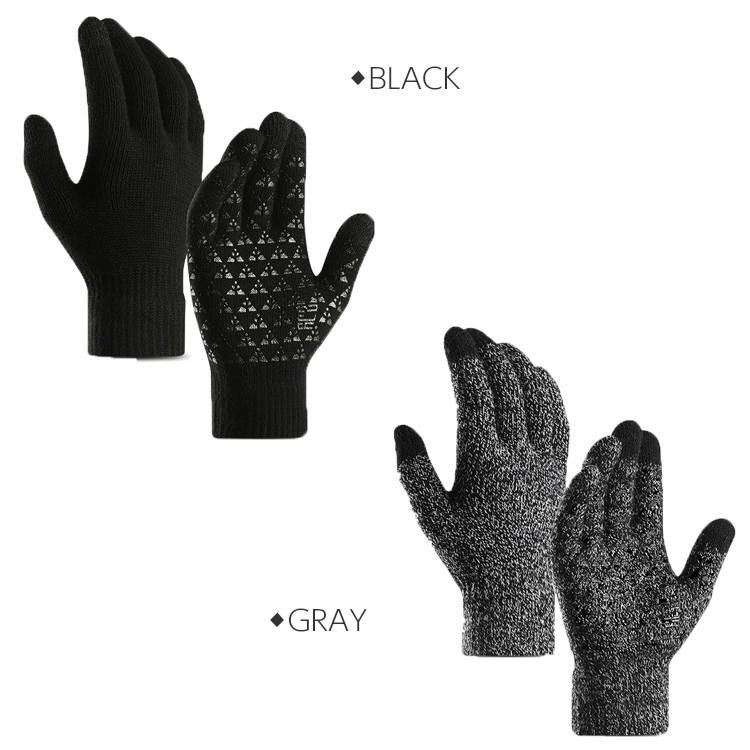 SPORTスマホ タッチパネル対応　三角シリコン滑り止めゴム　ランニング　スポーツ　グローブ　防風　保温  メンズ　レディース　軽量　手袋　防寒 |  | 01