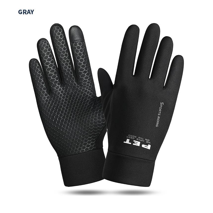PET　スマホ タッチパネル対応　裏起毛　滑り止めゴム　ランニング　スポーツ　アウトドア　グローブ　速乾  メンズ　　軽量　手袋 |  | 08