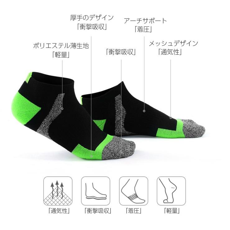 ランニング　ソックス カラー　靴下 　メンズ レディース　スポーツ　アウトドア　ランニング ウェア　ソックス 靴下　 |  | 02