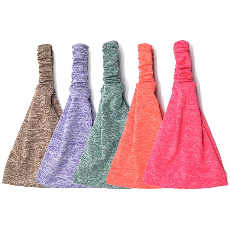 3点セット　ヘアバンド  ワイド　スポーツ 汗 止め ヘッド バンド ヘアアクセサリー 　全11カラー　髪留めゴム　ターバン　汗止め |  | 12