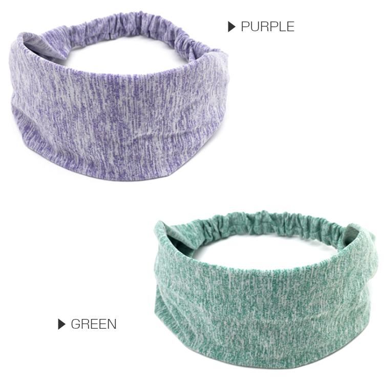 ヘアバンド  スリム　ヘッドバンド ヘアアクセサリー スポーツ　3点セット　全11カラー　 |  | 08