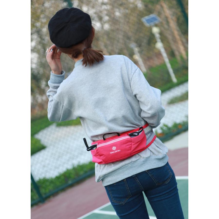 ウエストベルト ランニング マラソン　給水ボトルポケット付き　スマートフォン　ウエストバック　揺れにくい　ボトルポーチ ランニングポーチ　ウエストポーチ |  | 16