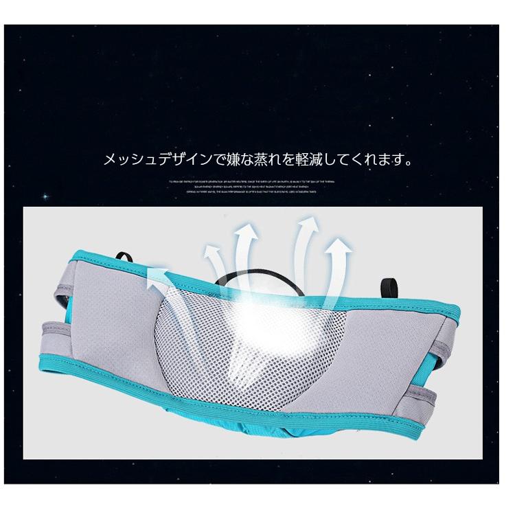ウエストベルト ランニング マラソン　給水ボトルポケット付き　スマートフォン　ウエストバック　揺れにくい　ボトルポーチ ランニングポーチ　ウエストポーチ |  | 07