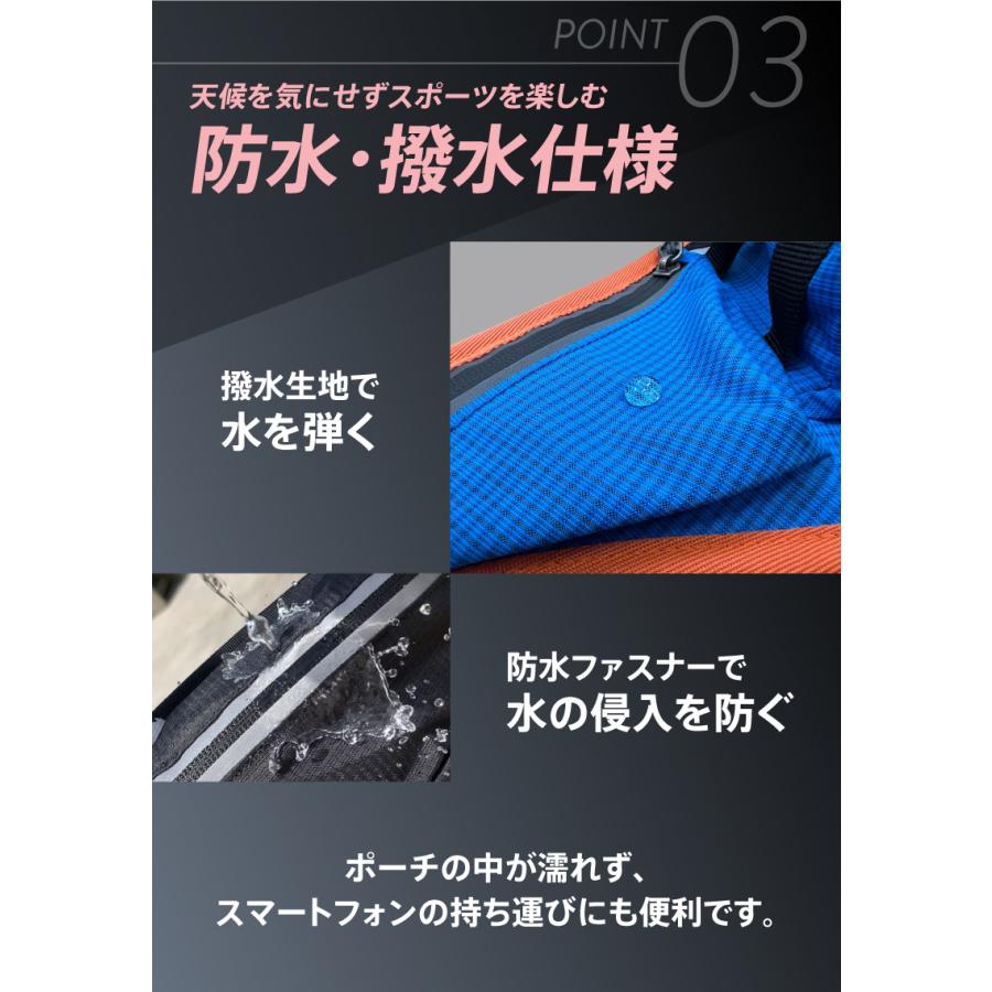 2023年モデル 元マラソンランナー中本健太郎さん愛用　PITAT PRO ランニングポーチ  揺れない 耐熱シート  保温　給水ポケット ウエストバック ジョギング 　ボ｜runcom｜07