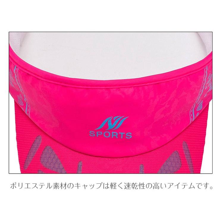 BLOCK DESIGN ランニング サンバイザー 日よけ サンガード 帽子