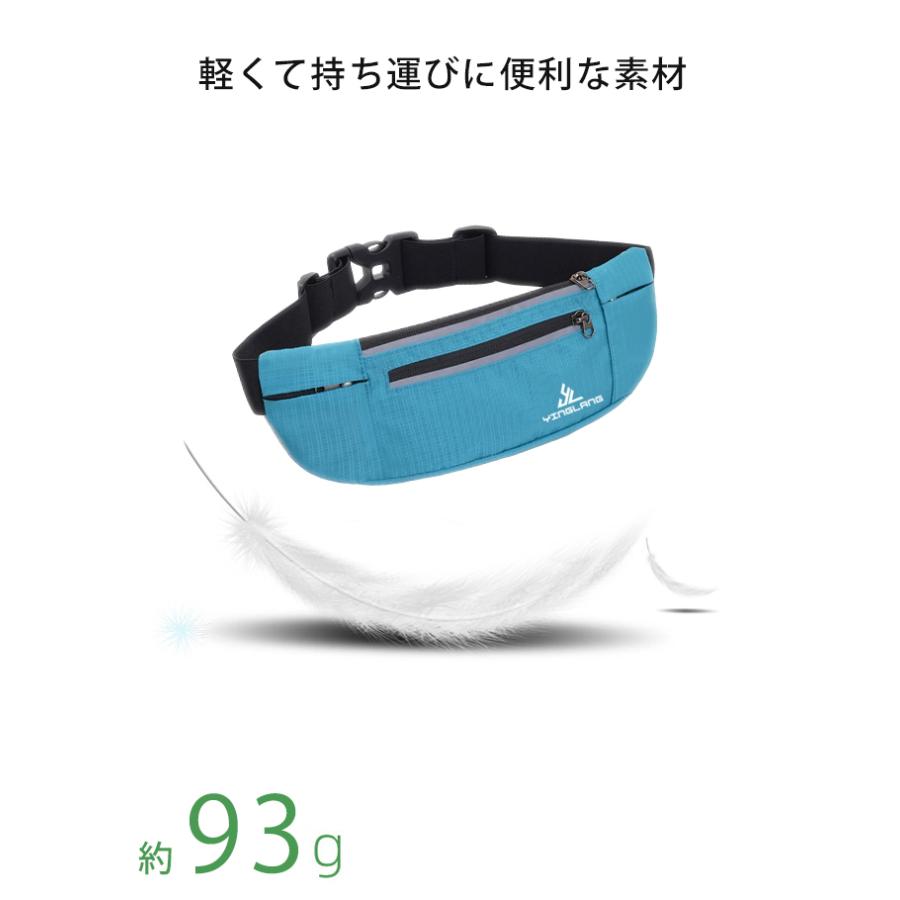 4zip ランニングポーチ マラソン リフレクター ウエストバック ジョギング  給水ボトル 軽量モデル フィットモデル ボトルポーチ ウエストポーチ 防水　洗濯可 |  | 10