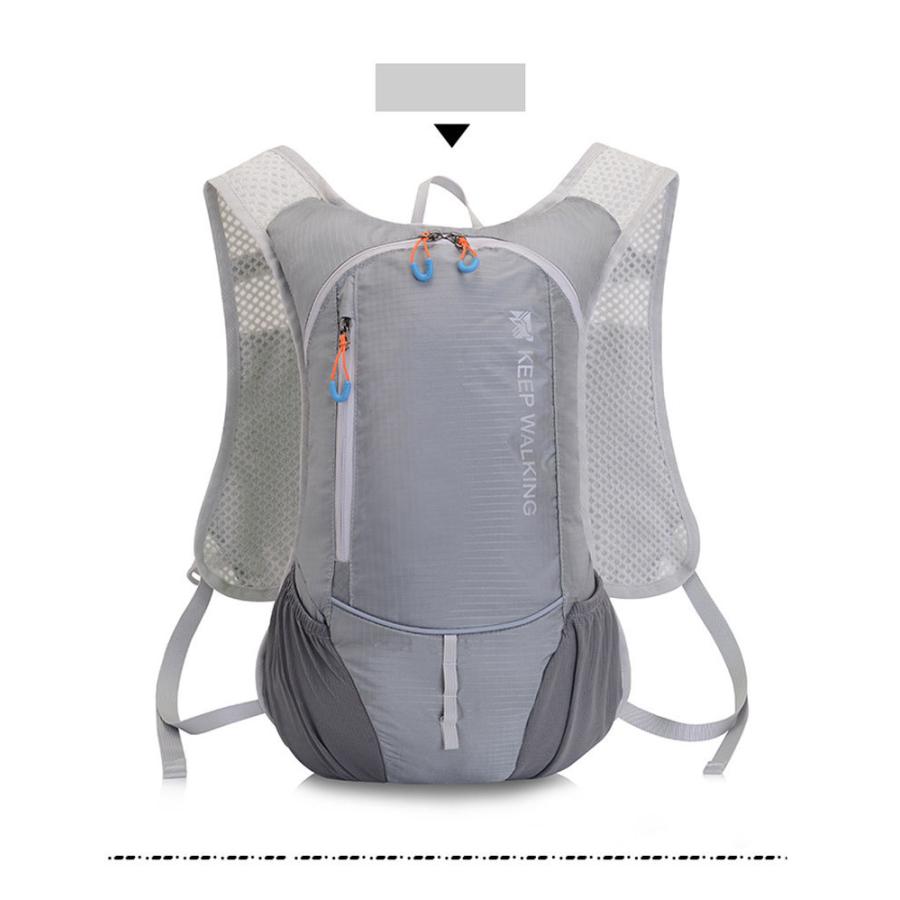 スポーツバック　8L バックパック　マラソン　給水 ボトルケース リュック　メンズ　レディース　軽量タイプ　リフレクター　防水　ハイキング　アウトドア |  | 19