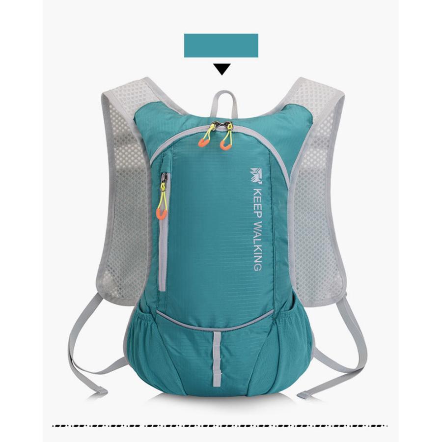 スポーツバック　8L バックパック　マラソン　給水 ボトルケース リュック　メンズ　レディース　軽量タイプ　リフレクター　防水　ハイキング　アウトドア |  | 20
