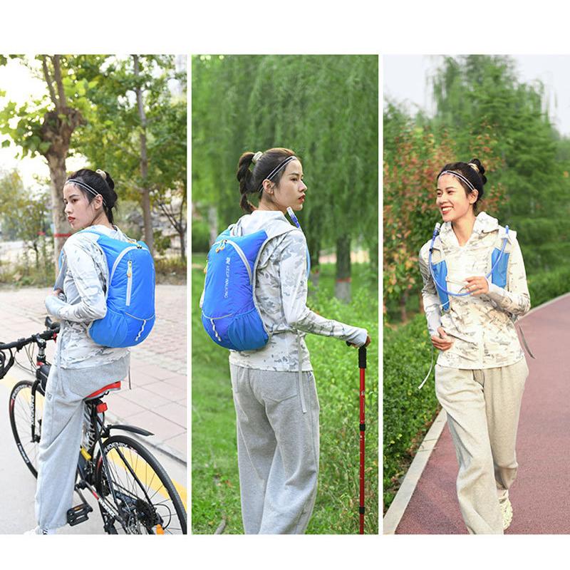 スポーツバック　8L バックパック　マラソン　給水 ボトルケース リュック　メンズ　レディース　軽量タイプ　リフレクター　防水　ハイキング　アウトドア |  | 04