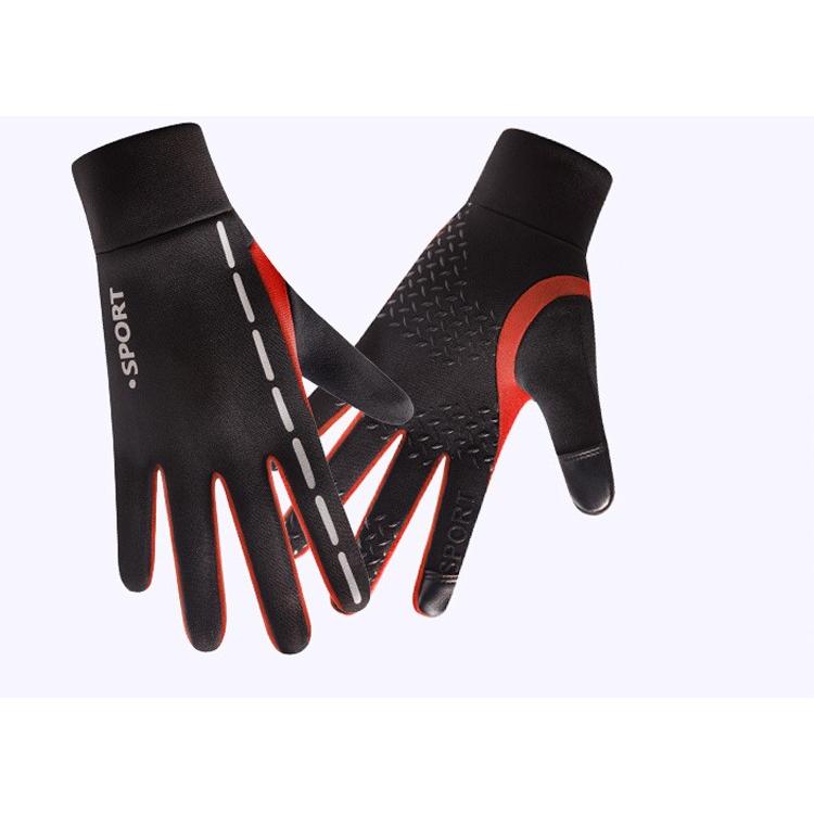 SPORT スマホ タッチパネル対応　ランニング　グローブ　反射材　撥水加工　速乾  メンズ　レディース　軽量　手袋 |  | 08