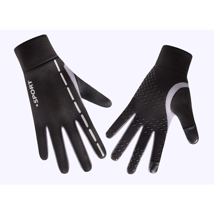 SPORT スマホ タッチパネル対応　ランニング　グローブ　反射材　撥水加工　速乾  メンズ　レディース　軽量　手袋 |  | 09