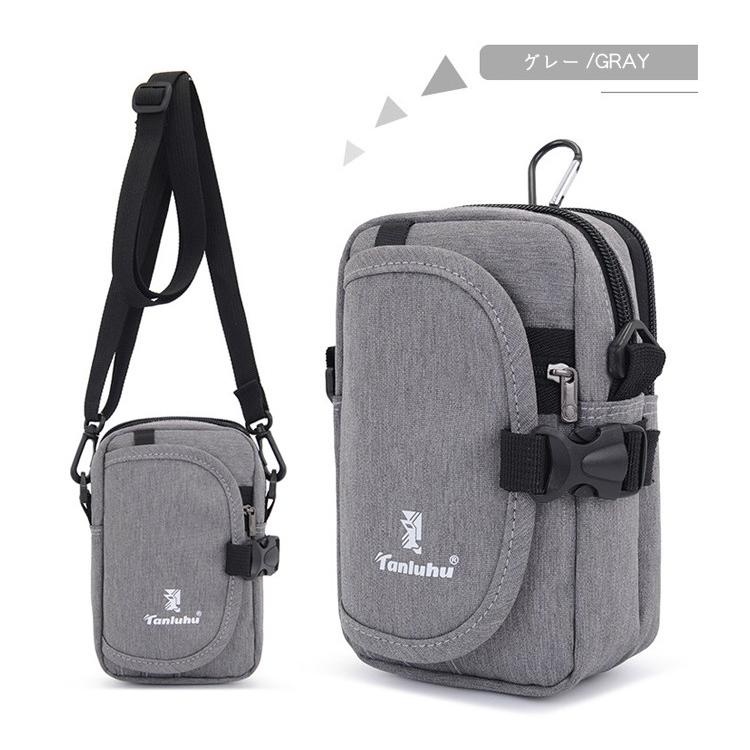 3wayショルダーポーチ ショルダーバック　スマートフォン  ウエストポーチ 斜めがけバッグ　スポーツ　アウトドア　旅行 |  | 11
