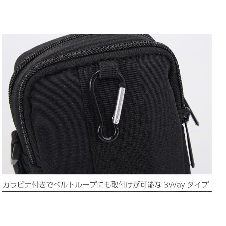 3wayショルダーポーチ ショルダーバック　スマートフォン  ウエストポーチ 斜めがけバッグ　スポーツ　アウトドア　旅行 |  | 18