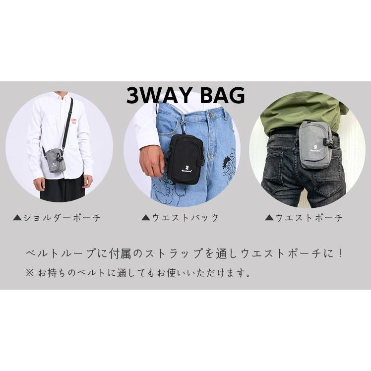 3wayショルダーポーチ ショルダーバック スマートフォン ウエストポーチ 斜めがけバッグ スポーツ アウトドア 旅行 A19 Run Com ランニング用品専門店 通販 Yahoo ショッピング