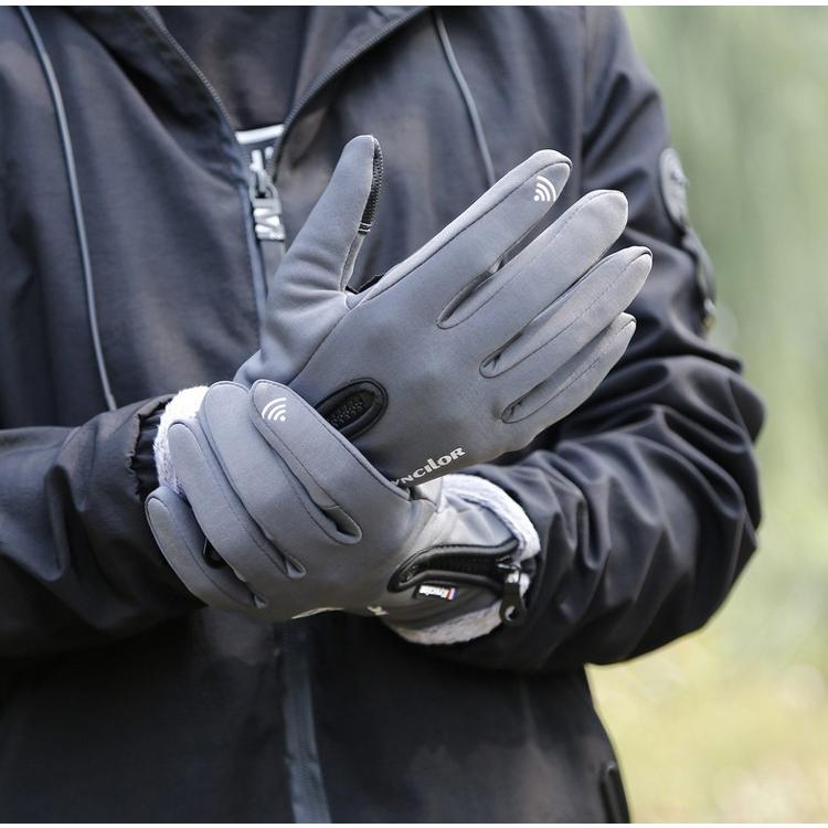 Kynccilor　ZIP付き　スマホ タッチパネル対応　撥水加工　スポーツ　アウトドア　グローブ　速乾  メンズ　レディース　軽量　手袋 |  | 10