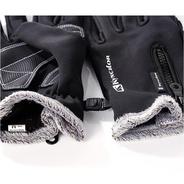 Kynccilor　ZIP付き　スマホ タッチパネル対応　撥水加工　スポーツ　アウトドア　グローブ　速乾  メンズ　レディース　軽量　手袋 |  | 04