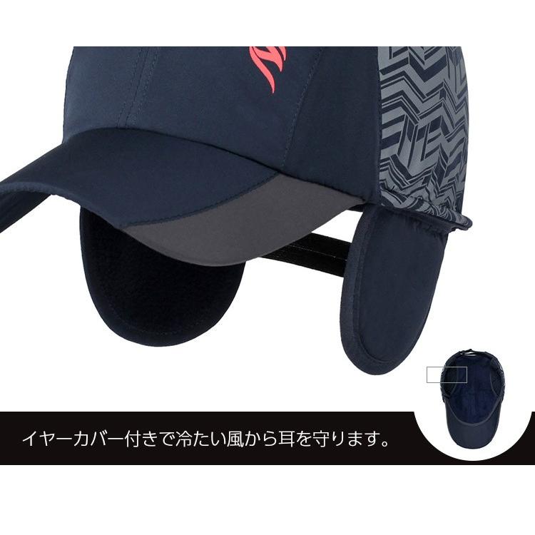 ランニングキャップ　2カラー　イヤーマフ 防寒　キャップ深め　耳あて付き　帽子 釣り  スポーツ ウオーキング　キャップメンズ |  | 07