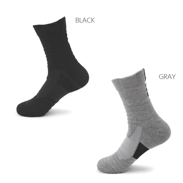 スポーツ ソックス 3足セット 靴下 黒 白 灰  メンズ スポーツウェア ジムウェア トレーニングウェア ウォーキング　ランニング ウェア |  | 03