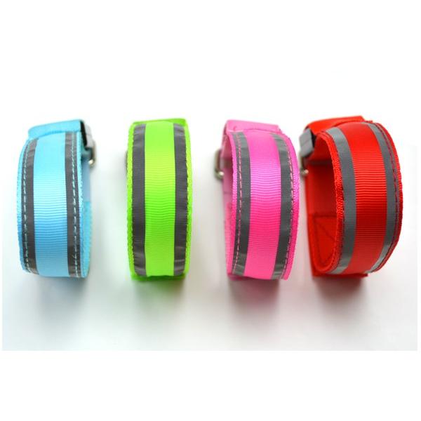 10本セット　LED　2ライン反射材 アームバンド　夜間　ランニング　リストバンド　ウォーキング |  | 06